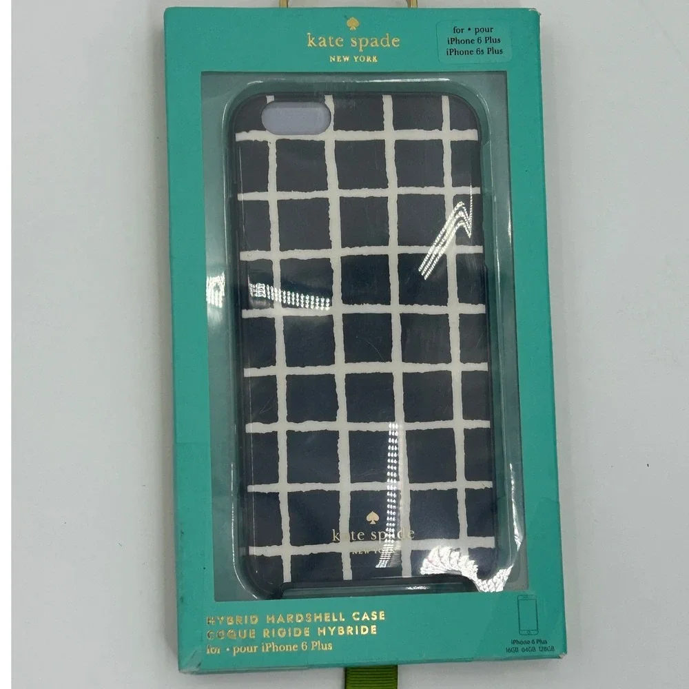 Kate Spade iPhone 6 Plus‎ Hybrid Hardshell Case Lot NIB Designer Covers Preppy